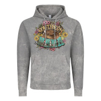 Cloud Rock southern nana western flowers Vintage Hoodie - NancyCooperArtShop
