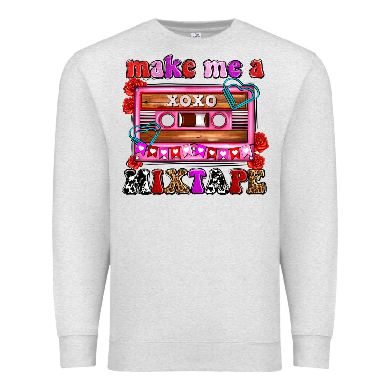 Make Me A Mixtape Olivia Premium Sweatshirt by OliviaCreatesArt | Teevron