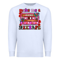 White make me a mixtape olivia Premium Sweatshirt - OliviaCreatesArt