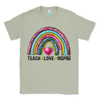 Matcha rainbow teach love inspire Classic Tee - NancyCooperArtShop