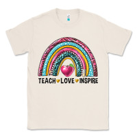 Natural rainbow teach love inspire Classic Tee - NancyCooperArtShop