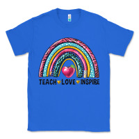 True Royal rainbow teach love inspire Classic Tee - NancyCooperArtShop