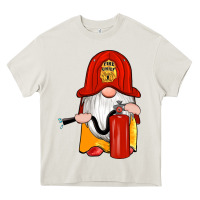 Cream firefighter gnomes Heavy Core Tee - Artiststas