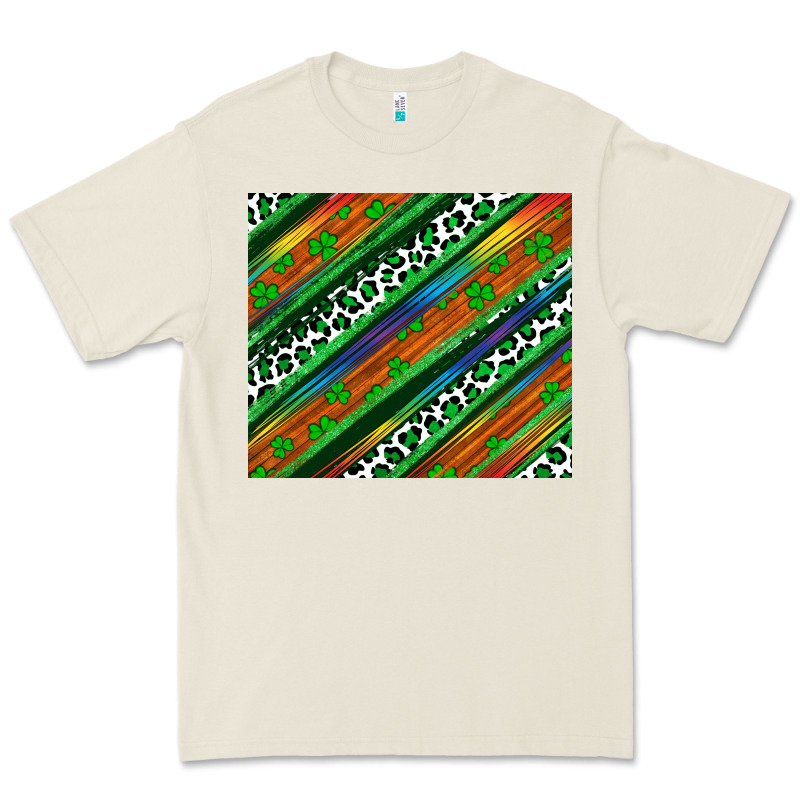 St Patricks Day Leopard Rainbow Premium Tee by Artiststas | Teevron