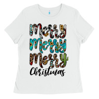 White merry christmas Ladies Tee - JahusDesignShop