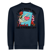 Navy i don t watch porn i read it like a fucking lady Heavyweight Sweatshirt - Artiststas