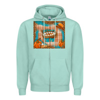 Seafoam just here for the pie Zipper Hoodie - TumblerDesignByShophia