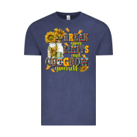 Vintage Denim break your limits and outgrow yourself Vintage Tee - NancyCooperArtShop