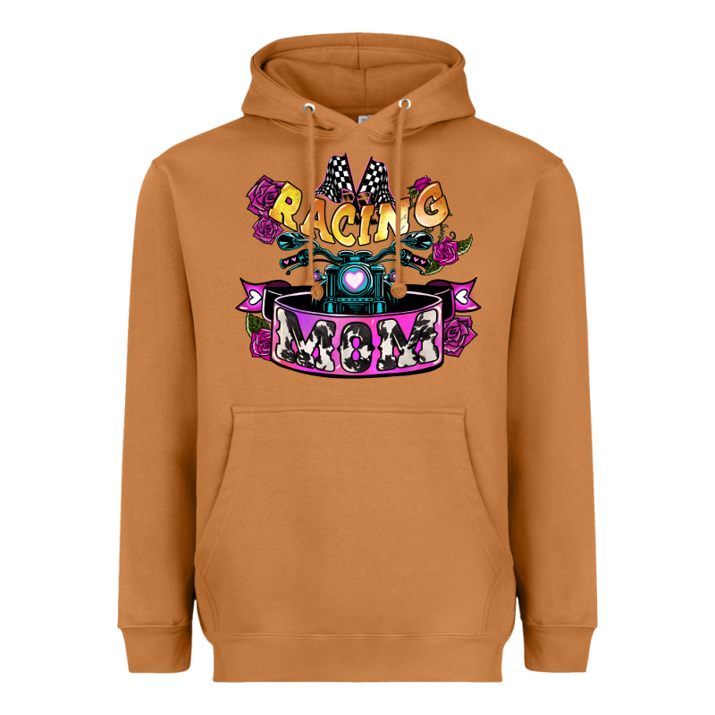Racing Mom Mother's Day Heavyweight Hoodie by HowdyJamesFarm | Teevron