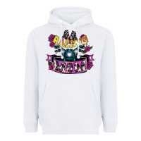 White Racing mom Mother's Day Heavyweight Hoodie - HowdyJamesFarm