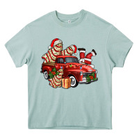 Arona christmas tree cake with farm track and santa ado Heavy Core Tee - AdoDesignShop