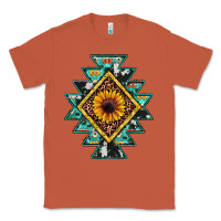 Copper aztec leopard sunflower Classic Tee - JahusDesignShop