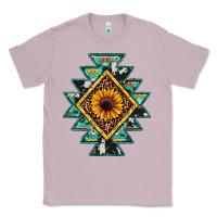Lilac aztec leopard sunflower Classic Tee - JahusDesignShop