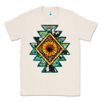 Natural aztec leopard sunflower Classic Tee - JahusDesignShop