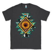 Smoke aztec leopard sunflower Classic Tee - JahusDesignShop