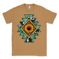 Toasted Coconut aztec leopard sunflower Classic Tee - JahusDesignShop