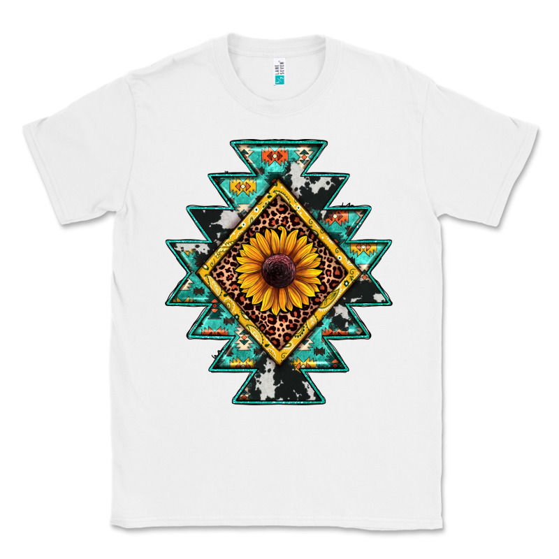 Aztec Leopard Sunflower Classic Tee by JahusDesignShop | Teevron