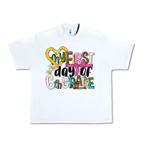 White my first day of 6th grade Urban Heavy Tee - NancyCooperArtShop