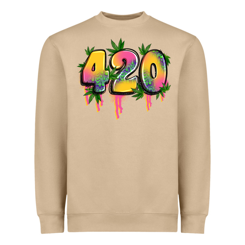420 Cannabis Heavyweight Sweatshirt by Artiststas | Teevron