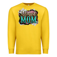 Lemon blessed mom Premium Sweatshirt - OliviaCreatesArt