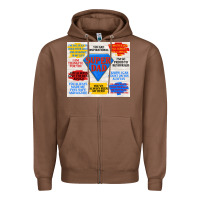 Chestnut super dad Zipper Hoodie - TumblerDesignByShophia