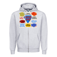 Heather Grey super dad Zipper Hoodie - TumblerDesignByShophia
