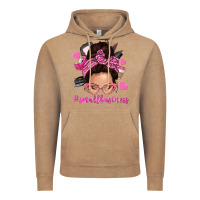 Vintage Coffee small business messy bun Vintage Hoodie - NancyCooperArtShop