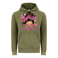 Vintage Olive small business messy bun Vintage Hoodie - NancyCooperArtShop