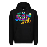 Black just a small town girl Premium Hoodie - JahusDesignShop