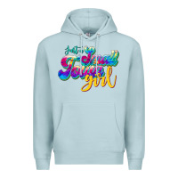 Blue Mist just a small town girl Premium Hoodie - JahusDesignShop