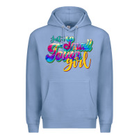 Colony Blue just a small town girl Premium Hoodie - JahusDesignShop
