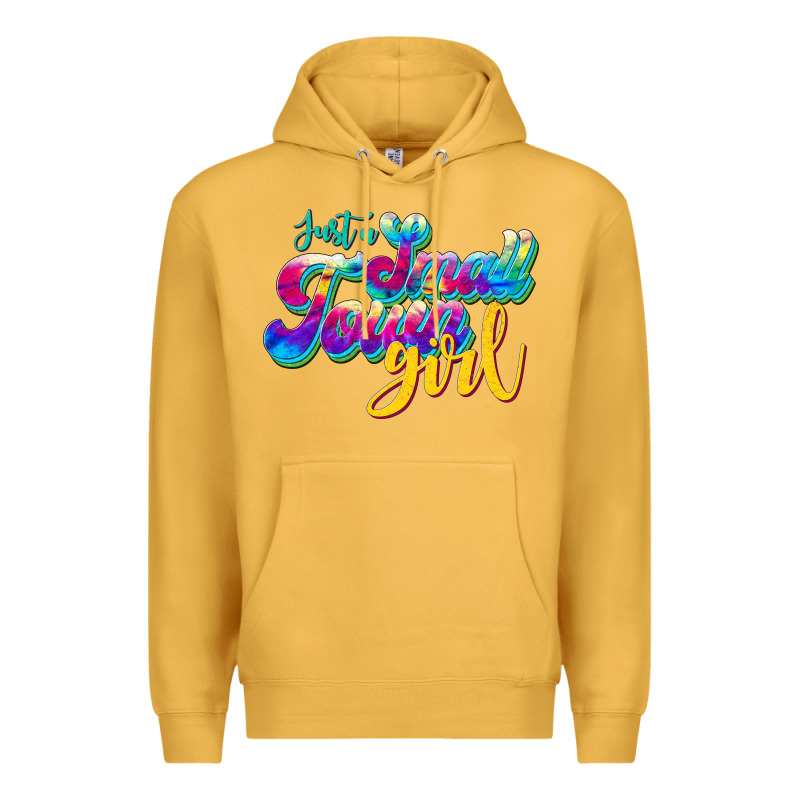 Just A Small Town Girl Premium Hoodie by JahusDesignShop | Teevron