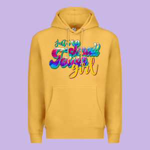 Just A Small Town Girl Premium Hoodie Designed By Jahusdesignshop