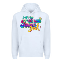 White just a small town girl Premium Hoodie - JahusDesignShop