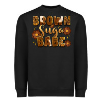 Black brown suga babe Heavyweight Sweatshirt - Artiststas