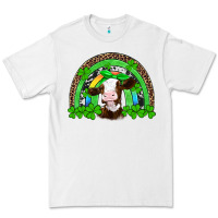 White st patricks cow rainbow Premium Tee - Artiststas