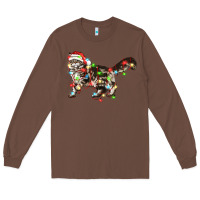 Chestnut christmas christmas maine coon cat cat Long Sleeve Tee - LillyAllenDesigns
