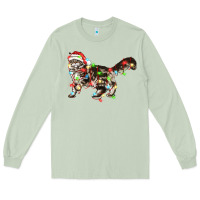 Matcha christmas christmas maine coon cat cat Long Sleeve Tee - LillyAllenDesigns