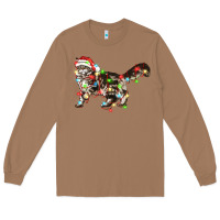 Toasted Coconut christmas christmas maine coon cat cat Long Sleeve Tee - LillyAllenDesigns