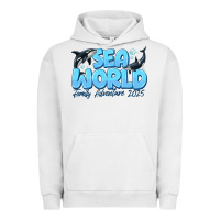 Pigment Lunar Rock Sea World Family Adventure 2025 Urban Hoodie - CowhideDigitalArt