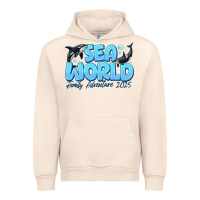 Sandshell Sea World Family Adventure 2025 Urban Hoodie - CowhideDigitalArt