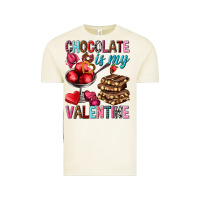 Vintage Arctic chocolate is my valentine Vintage Tee - NancyCooperArtShop