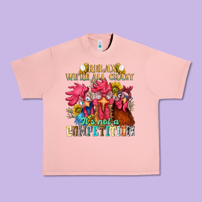 Relax Were All Crazy Its Not A Competition Urban Heavy Tee Designed By Nancycooperartshop