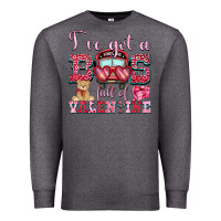 Charcoal Heather i've got a bus full of valentine Premium Sweatshirt - OliviaCreatesArt