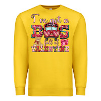 Lemon i've got a bus full of valentine Premium Sweatshirt - OliviaCreatesArt