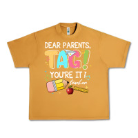 Peanut Butter dear parents tag youare it teacher Urban Heavy Tee - JahusDesignShop