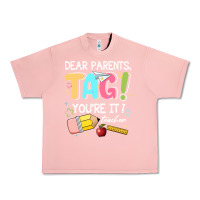 Salmon dear parents tag youare it teacher Urban Heavy Tee - JahusDesignShop