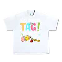 White dear parents tag youare it teacher Urban Heavy Tee - JahusDesignShop