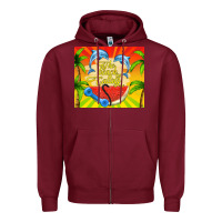 Burgundy the beach is calling Zipper Hoodie - TumblerDesignByShophia