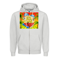 Dove Grey the beach is calling Zipper Hoodie - TumblerDesignByShophia